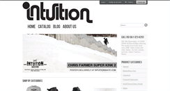 Desktop Screenshot of intuitionskate.com